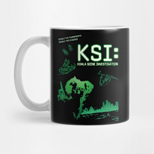 Koala Scene Investigation Mug